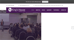 Desktop Screenshot of kingshouse.co.uk